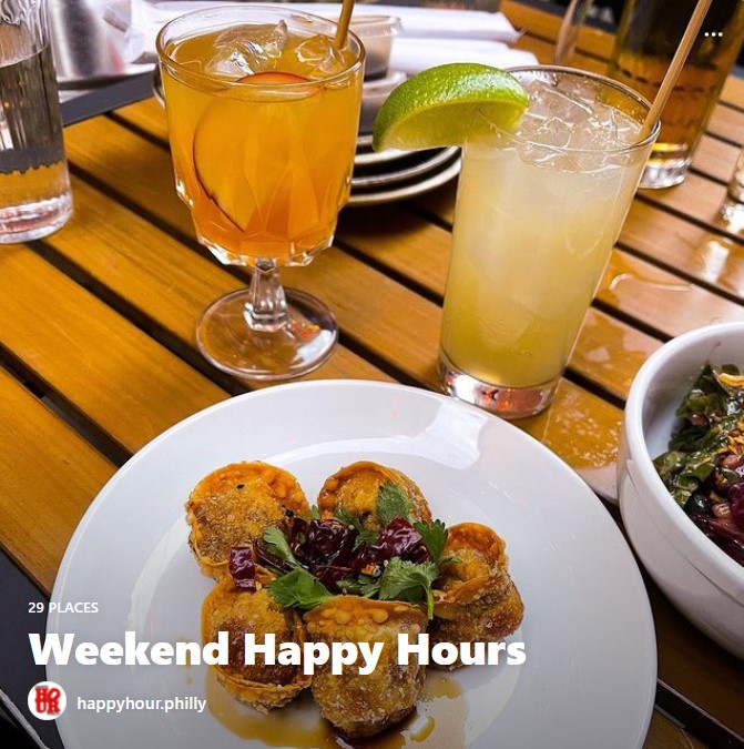 Weekend Happy Hours Happy Hour Philly